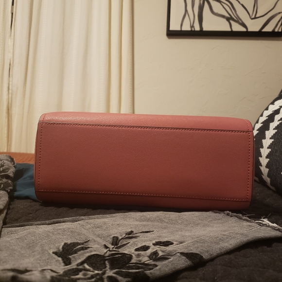 💋SOLD💋 Tulip Michael Kors Large Satchel - Picture 12 of 16